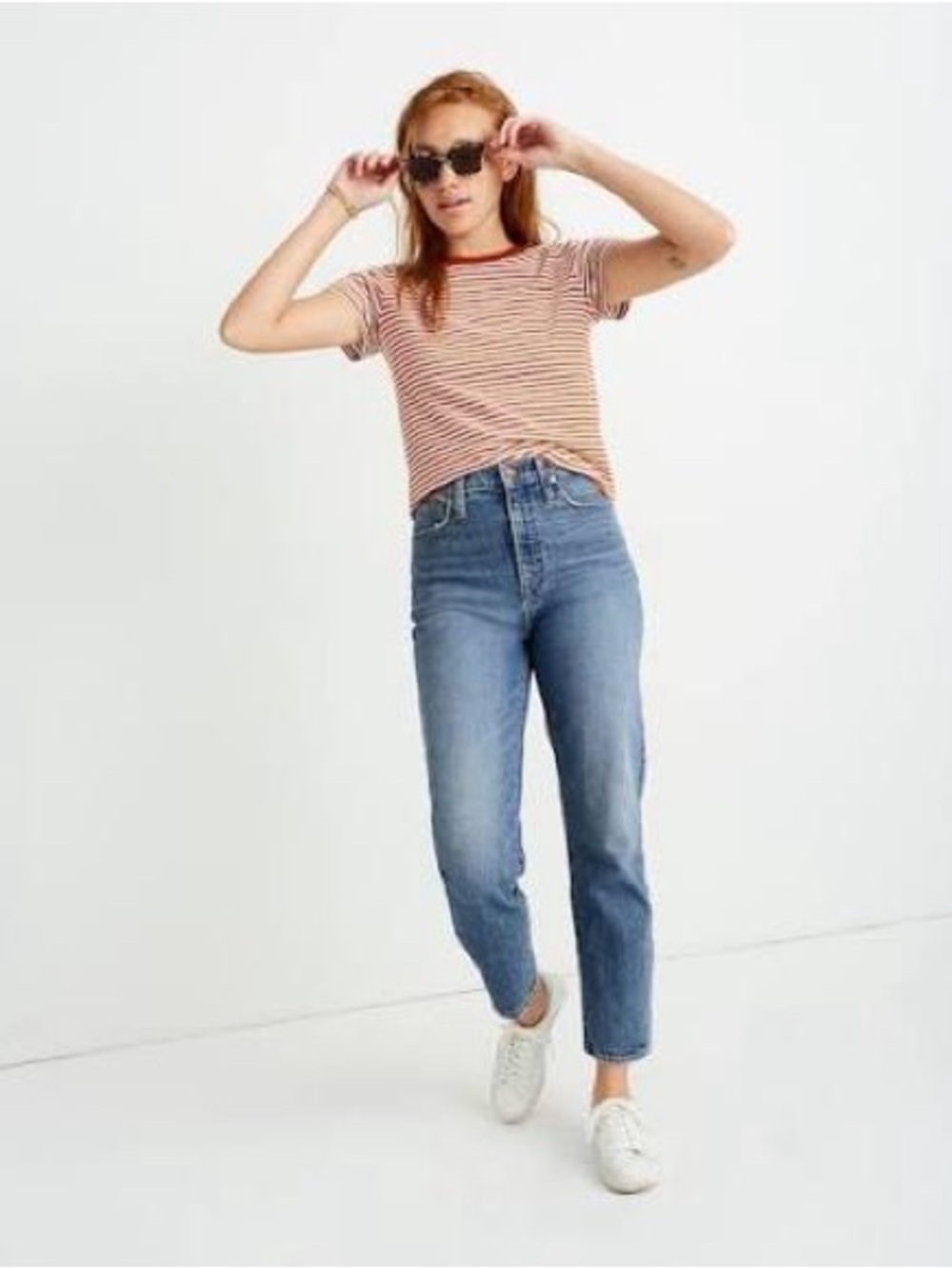 🌻MADEWELL🌻 Classic Straight Jeans in Medium Blue Wash
